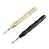 Maxbell 2PCS Center Hole Punch Strikes Surface Hammer Spring Loaded Window Breaker