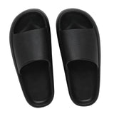 Maxbell Unisex Home Slippers Men and Women House Slipper for Bathroom Black 44-45