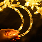 Maxbell Eid String Light Wedding Party Holidays LED Curtain Lights Warm White