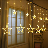 Maxbell Eid String Light Wedding Party Holidays LED Curtain Lights Warm White