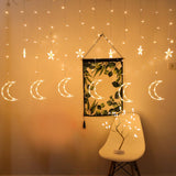Maxbell Eid String Light Wedding Party Holidays LED Curtain Lights Warm White