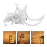 Maxbell Eid String Light Wedding Party Holidays LED Curtain Lights Warm White