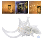 Maxbell Eid String Light Wedding Party Holidays LED Curtain Lights Warm White