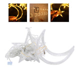 Maxbell Eid String Light Wedding Party Holidays LED Curtain Lights Warm White