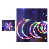 Maxbell Eid String Light Wedding Party Holidays LED Curtain Lights Colorful