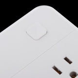 Maxbell Multi Outlets Surge Protector Power Strip ,3 USB Charging Ports,Flat Plug