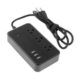 Maxbell US Plug Electrical Socket Extension Power Strip 3.5A 3 USB Charger Adapter