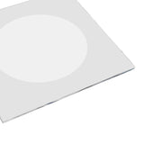 Maxbell  2Pcs Acrylic Napkin Holder Square Coasters Placemat Shatterproof Home Decor
