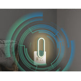 Maxbell LED Circle Night Light Smart Dusk To Dawn Office Kitchen Bathrooms Kids Room black