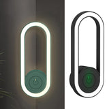 Maxbell LED Circle Night Light Smart Dusk To Dawn Office Kitchen Bathrooms Kids Room black