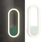 Maxbell LED Circle Night Light Smart Dusk To Dawn Office Kitchen Bathrooms Kids Room white