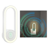 Maxbell LED Circle Night Light Smart Dusk To Dawn Office Kitchen Bathrooms Kids Room white