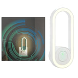 Maxbell LED Circle Night Light Smart Dusk To Dawn Office Kitchen Bathrooms Kids Room white