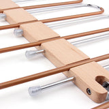 Maxbell 5-in-1 Pants Trousers Rack Shelves Multi-functional For Wardrobe Hangers