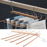 Maxbell 5-in-1 Pants Trousers Rack Shelves Multi-functional For Wardrobe Hangers