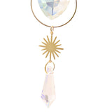 Maxbell  Crystal Suncatcher Rainbow Maker Yard Patio Window Hanging Decor Sun Catcher style 7
