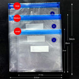 Maxbell 5Pieces Reusable Vacuum Food Storage Bags Packaging Food Vacuum Sealer Bag L