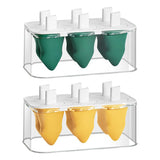 Maxbell Ice Cream Mold Silicone Cream Ice Cream Mold Cake Mold Yellow White