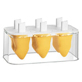 Maxbell Ice Cream Mold Silicone Cream Ice Cream Mold Cake Mold Yellow White