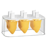 Maxbell Ice Cream Mold Silicone Cream Ice Cream Mold Cake Mold Yellow White