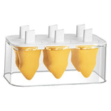 Maxbell Ice Cream Mold Silicone Cream Ice Cream Mold Cake Mold Yellow White