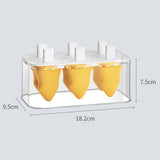 Maxbell Ice Cream Mold Silicone Cream Ice Cream Mold Cake Mold Yellow White