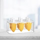 Maxbell Ice Cream Mold Silicone Cream Ice Cream Mold Cake Mold Yellow White