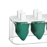 Maxbell Ice Cream Mold Silicone Cream Ice Cream Mold Cake Mold Green White