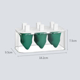 Maxbell Ice Cream Mold Silicone Cream Ice Cream Mold Cake Mold Green White