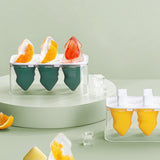 Maxbell Ice Cream Mold Silicone Cream Ice Cream Mold Cake Mold Green White