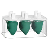 Maxbell Ice Cream Mold Silicone Cream Ice Cream Mold Cake Mold Green White