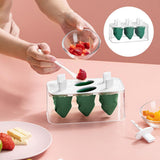 Maxbell Ice Cream Mold Silicone Cream Ice Cream Mold Cake Mold Green White
