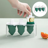 Maxbell Ice Cream Mold Silicone Cream Ice Cream Mold Cake Mold Green White