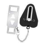 Maxbell Anti-theft Security Portable Door Lock for Safety Personal No Drill Room black