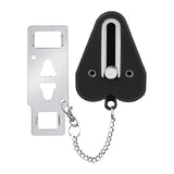 Maxbell Anti-theft Security Portable Door Lock for Safety Personal No Drill Room black