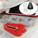 Maxbell Anti-theft Security Portable Door Lock for Safety Personal No Drill Room black