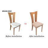 Dining Room Chairs Covers Dining Chair Seat Covers Removable Beige