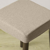 Dressing Stool Slipcover Cover Washable Dustproof Bar Seat Cover Coffee A