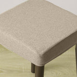 Dressing Stool Slipcover Cover Washable Dustproof Bar Seat Cover Coffee B