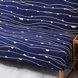 Stretch Sofa Slipcover Fitted Polyester Spandex Washable Armless Sofa Cover E