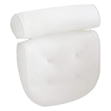 Premium Bath Pillow Headrest Neck Back Support SPA Cushion 4 Suction Cups