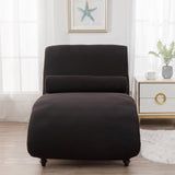 Lounge Chaise Covers Indoor Chair Cover for Living Room Bedroom Black