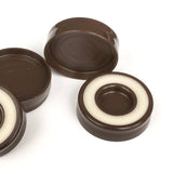 8pcs Non-Skid Furniture Caster Cups Coasters Desk Riser Sofa Risers for Bed coffee