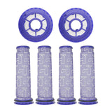 Maxbell 2 Post Filters 4 Pre Filters Vacuum Cleaner Parts for Dyson DC65 DC66 DC41