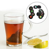 Maxbell Retro Vinyl Coaster Cup Mat Record Pad Insulation Non Slip Drink Holder Set of 6