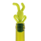 Maxbell Creative Silicone Wine Bottle Stopper Party Wine Glass Marker People