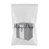 Maxbell Clothes Storage Bag Quilt Bedding Zipper Organizer Gray 52x37x52cm A