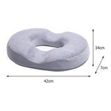 Maxbell Donut Pillow Hemorrhoid Seat Cushion Grey