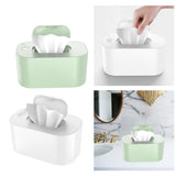 Maxbell Wipe Warmer Dispenser Fast Charging Large Capacity LED Display for Baby Green