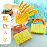 Maxbell Blinds Duster 7 Finger Blinds Cleaning Brush for Window Air Conditioners
